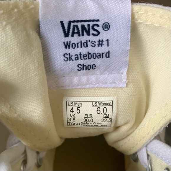 Vans Sk8 Hi White - Picture 4 of 5